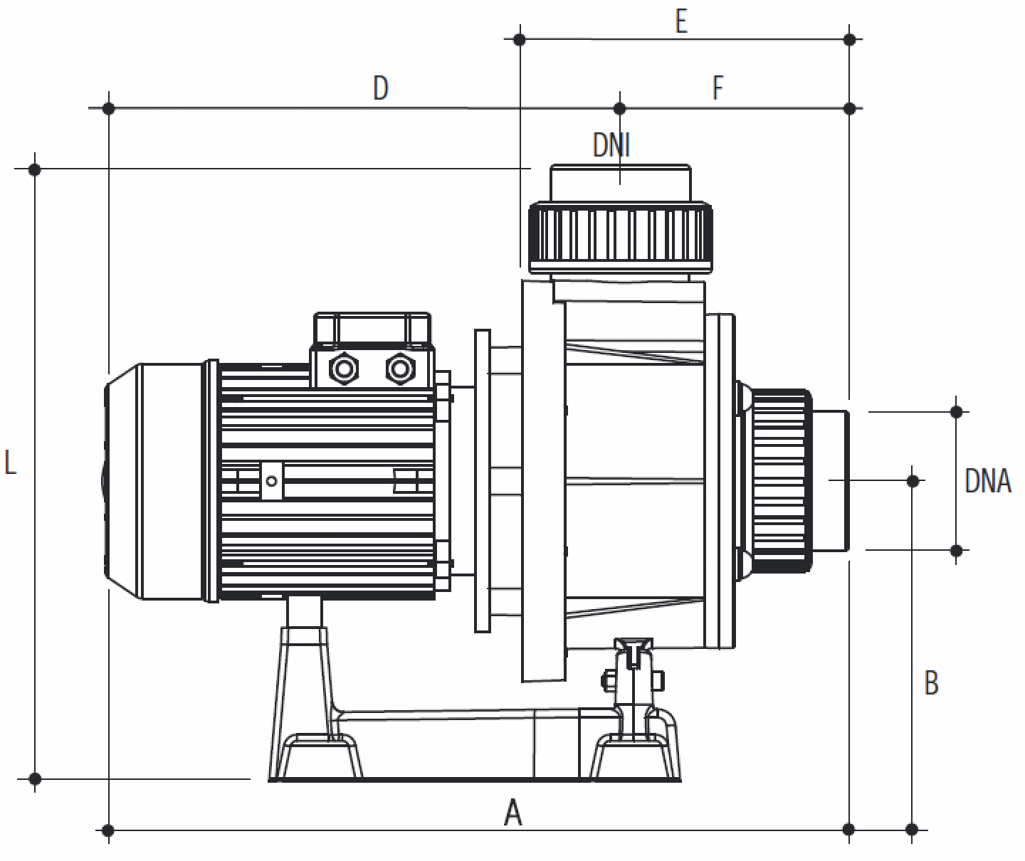 Насос без префильтра 47м3/ч Gemas FLOODER JET Н=10 2,2кВт 230В (0111FLJ30M)